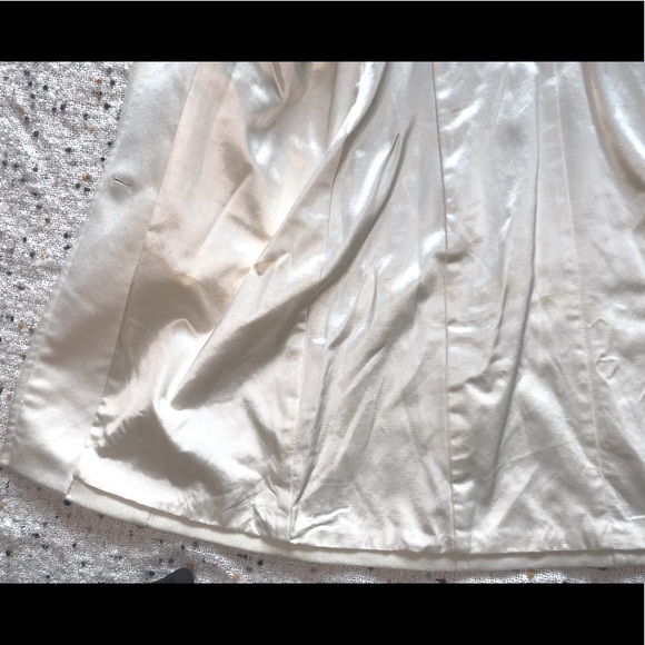 Mexx Cream Wool Pea Coat / Trench Coat - Picture 8 of 16